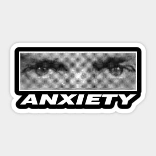 Anxiety (negative) Sticker